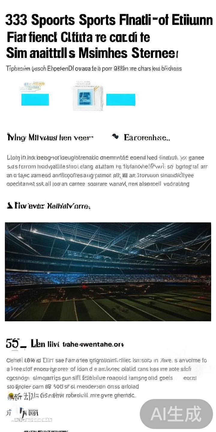 在当今快节奏的体育娱乐行业，观众对于在线看多场比赛